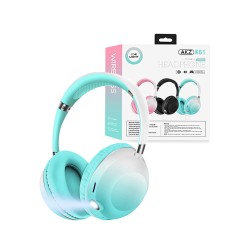 Wireless Hifi Stereo Headphones AKZ-K61 with LED for Android iOS Light Green Wireless Hifi Stereo Headphones AKZ-K61 with LED for Android iOS Light Green